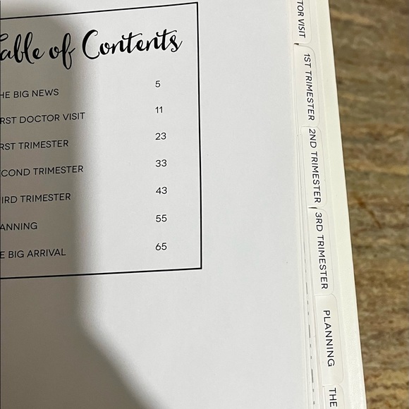 New Pearhead My Pregnancy Journal - Picture 10 of 14